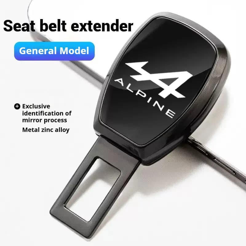 Accessoires de voiture, rallonge de ceinture de sécurité pour Alpine