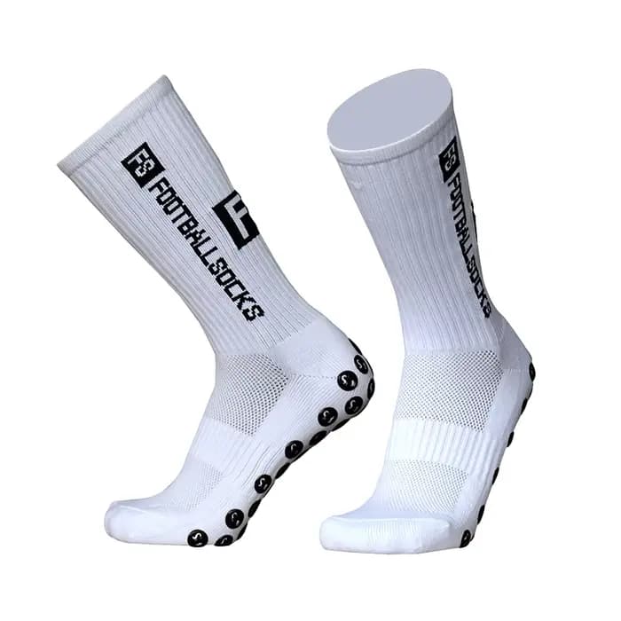 Nouvelles Chaussettes de Football FS Style Sportif avec Ventouses en Silicone Antidérapantes pour Ho