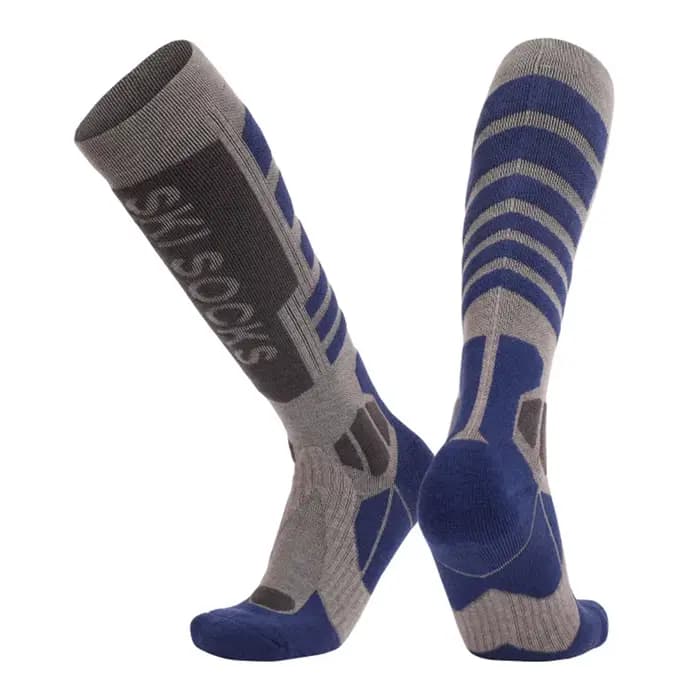 1 paire de chaussettes de Ski professionnelles en laine mérinos, pour Sports de plein air, Terry épa