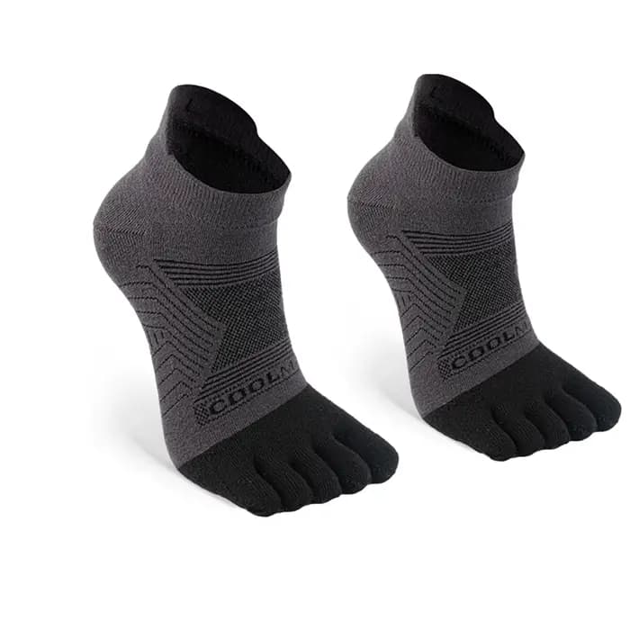 Double course cinq doigts chaussettes été mince respirant sport séchage rapide hors route athlétique