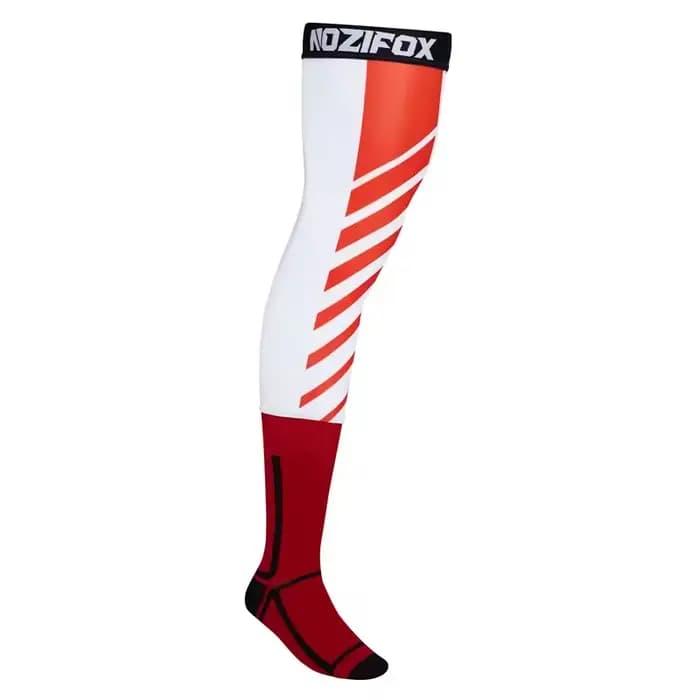 2025 moto Compression genouillère enduro chaussette haut Motocross chaussettes vtt ATV MX genou Prot