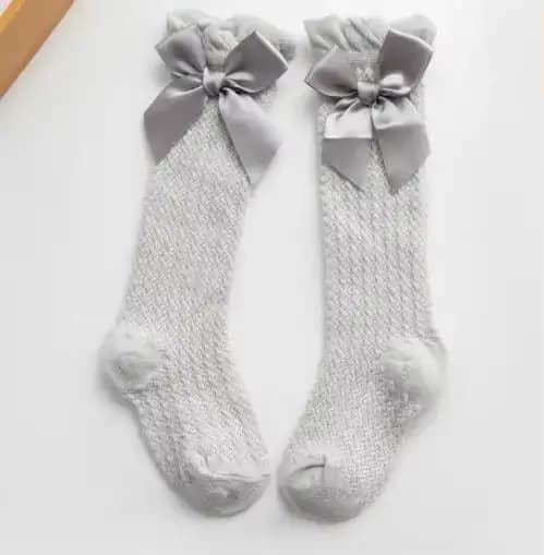 Chaussettes en Maille avec Nministériels d Papillon pour Enfant, Minces, Anti-buée, Princesse, Ours,