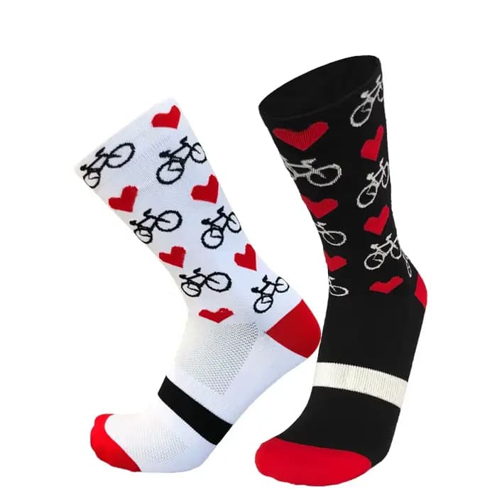Chaussettes de Sport professionnelles professionnelles pour hommes et femmes, chaussettes de vélo de