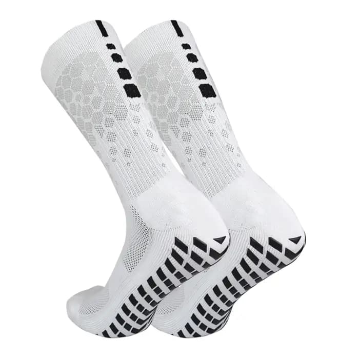 Chaussettes de sport antidérapantes pour hommes et femmes, chaussettes de cyclisme athlétiques respi