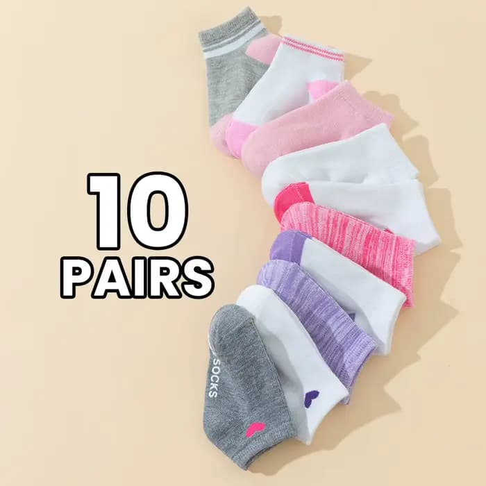 10 paires de chaussettes antidérapantes pour bébés et tout-petits, adaptées aux garçons et aux fille