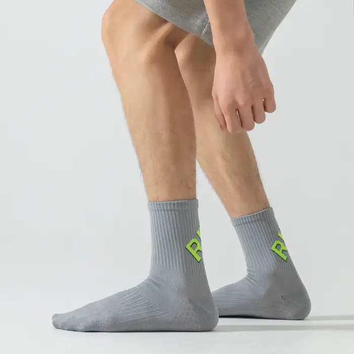 Chaussettes de sport, chaussettes de course pour hommes et femmes, semelle de massage de style régul
