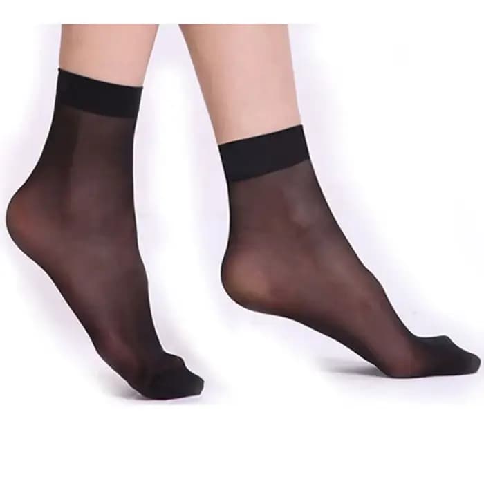 Injbeautiful-Chaussettes courtes élastiques ultra fines pour femmes et filles, chaussettes sexy et s