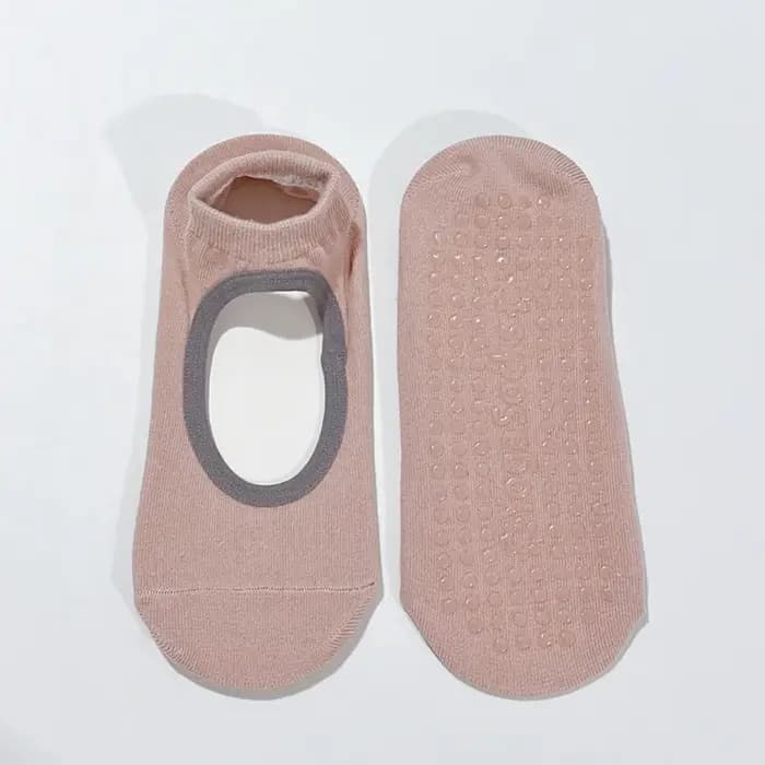 Chaussettes de yoga antidérapantes pour femmes et hommes, chaussettes de sport d'intérieur antidérap