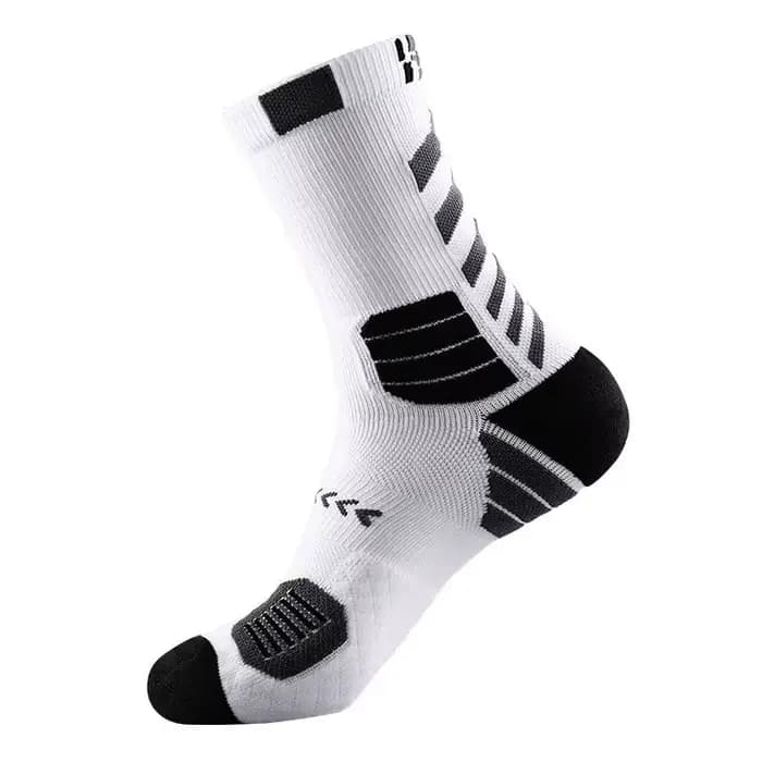 Chaussettes de basket-ball montantes évacuant l'humidité, rembourrées, semelle épaisse en éponge, ch