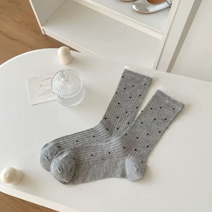 Chaussettes d'été en Fiber de bambou pour femmes, respirantes, évacuant l'humidité, mi-équipage, gar