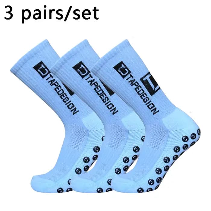 Chaussettes de football anti-aldes pour hommes et femmes, chaussettes de sport de plein air, chausse