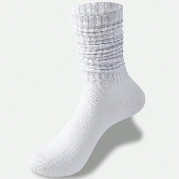 11/3/6 paires de chaussettes en tricot ample pour femmes, chaussettes froissées pour femmes, chausse