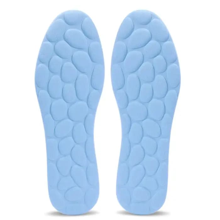 Semelles intérieures de Sport en Latex 4D pour hommes et femmes, coussinets de chaussures doux à hau