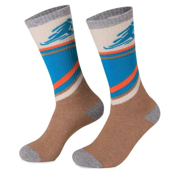 Chaussettes de ski pour enfants Sports de plein air épaissir chaud Long genou haute neige hiver ski