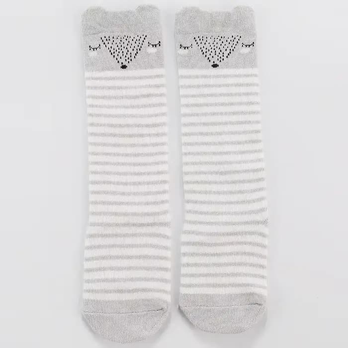 Chaussettes unisexes en coton doux pour enfants, jolies chaussettes de dessin animé pour bébé, chaus