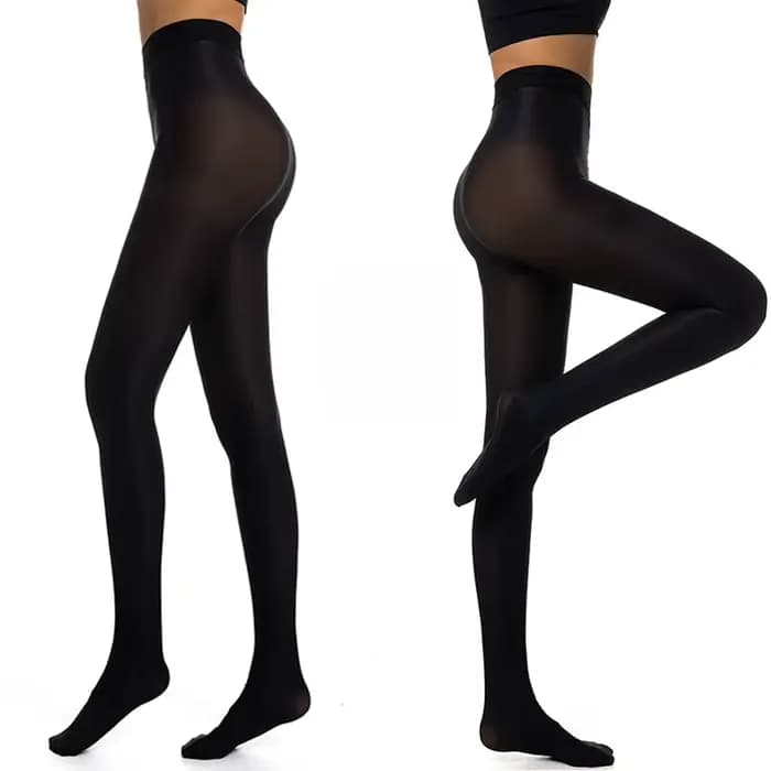 Collants façonnants grande taille collants brillants pour femmes printemps été 70D collants à l'huil