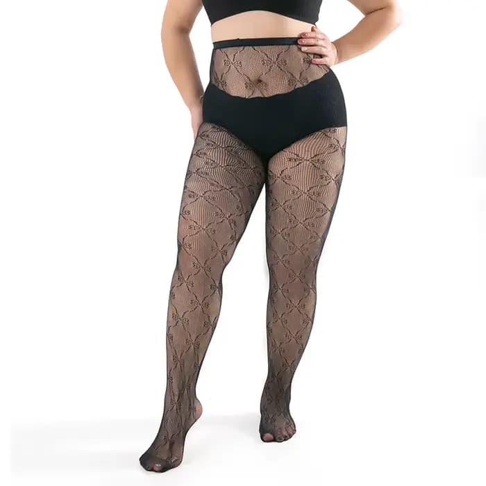 Collants grande taille Anti-crochet résistant aux déchirures Super élastique magique sans couture co