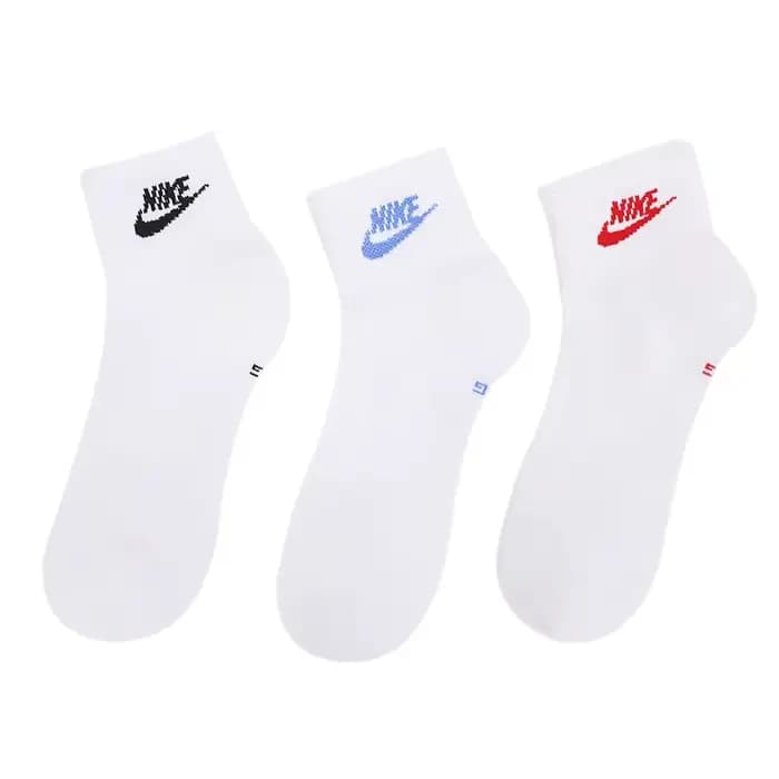 Nike chaussettes trois paires Pack unisexe chaussettes Fitness entraînement chaussettes de sport en