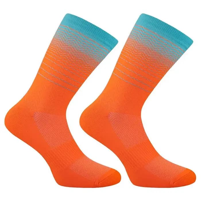  Chaussettes de cyclisme respirantes évacuant l'humidité, chaussettes de sport unisexes à séchage r