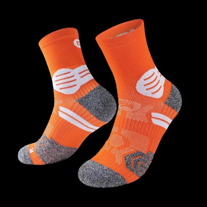 Chaussettes de course Marathon professionnelles pour hommes et femmes, chaussettes de Sport à coussi