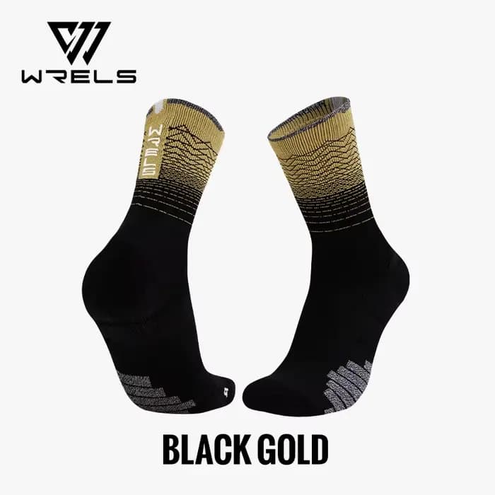 WRELS 1/2/3 chaussettes de sport athlétiques rembourrées chaussettes de course respirantes coussin r