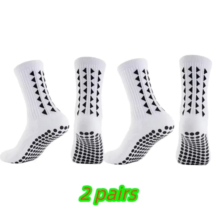 Chaussettes de sport antidérapantes professionnelles pour hommes et femmes – Chaussettes de football