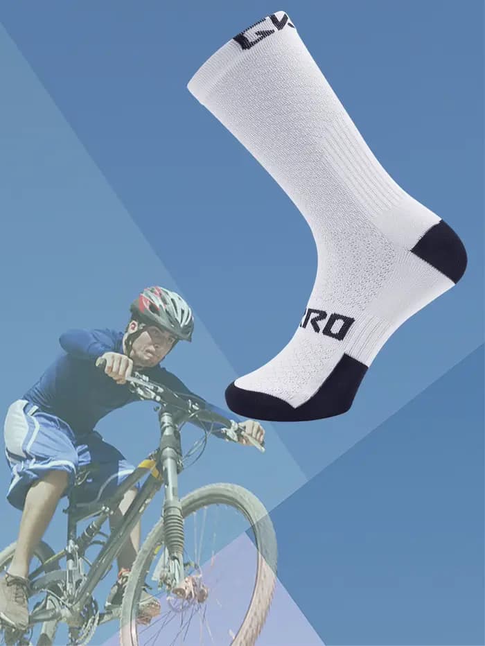 Chaussettes de cyclisme professionnelles respirantes pour hommes et femmes, chaussettes de course po