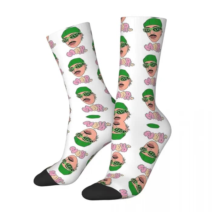 Ferxxo Feid – chaussettes habillées Harajuku, bas Super doux, chaussettes longues toutes saisons, ac