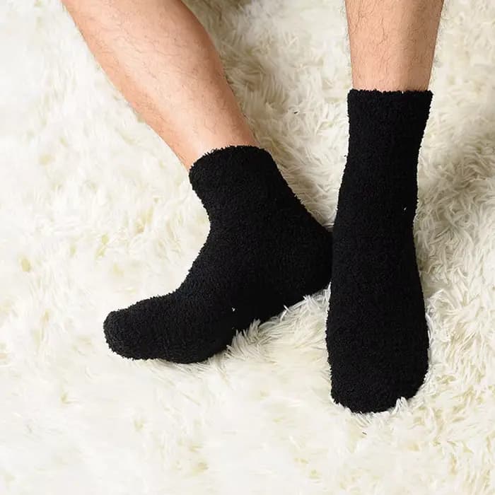 Chaussettes épaisses unisexes en cachemire pour hommes et femmes, extrêmement confortables, chaud, s