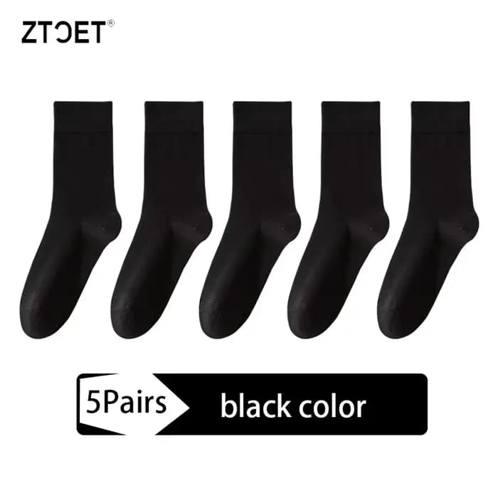 Chaussettes en coton peigné pour hommes de haute qualité suture désossée nouveau décontracté respira