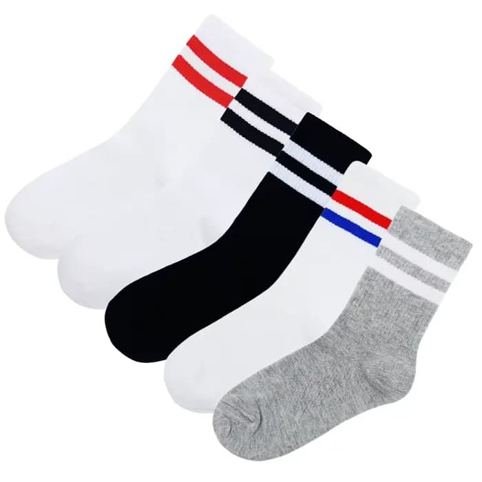 Chaussettes mi-mollet pour hommes et femmes, même style, chaussettes de sport pour l'été