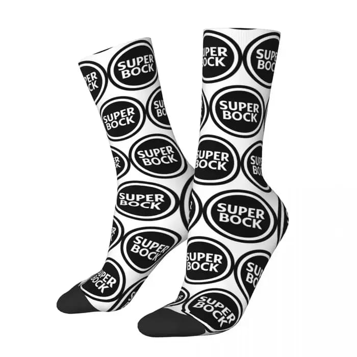 Super Bock – chaussettes Harajuku absorbant la sueur, chaussettes longues toutes saisons, accessoire
