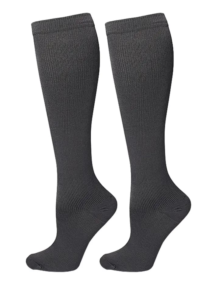 Chaussettes de compression de qualité médicale pour la course à pied, les sports, les soins infirmie