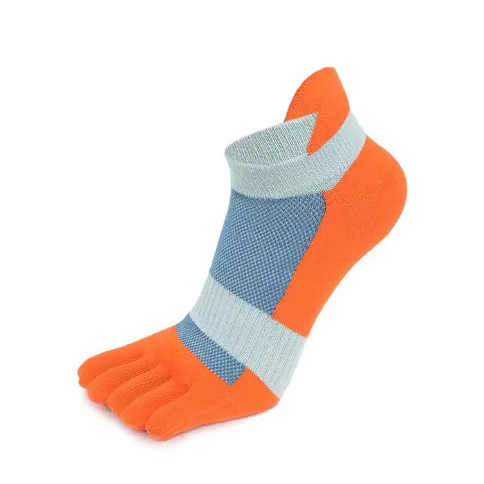 Chaussettes de sport respirantes en maille, compression, absorption de la transpiration, fitness, co