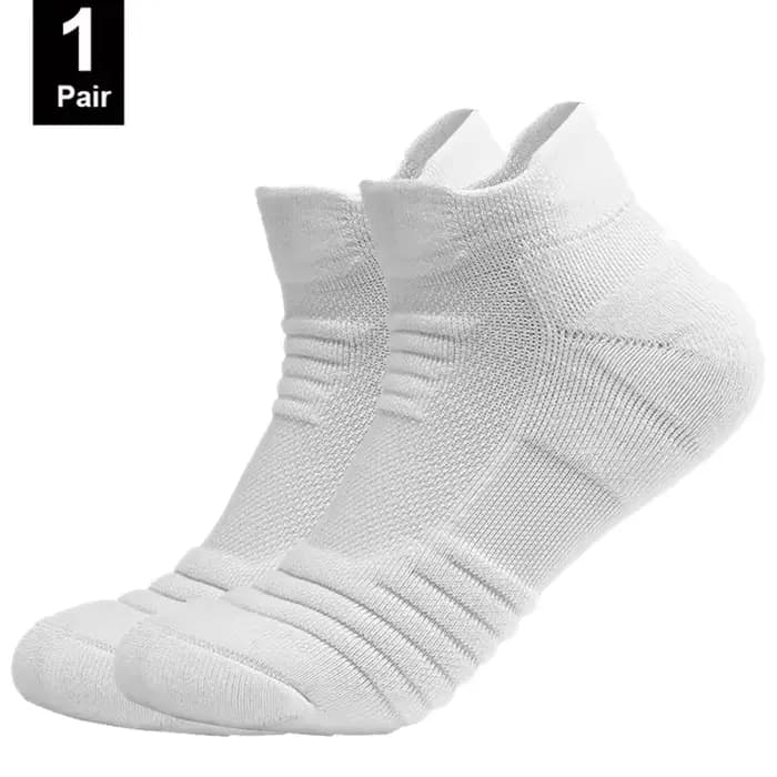 1/3 paires de chaussettes de Football antidérapantes pour hommes, chaussettes en coton, Tube court e