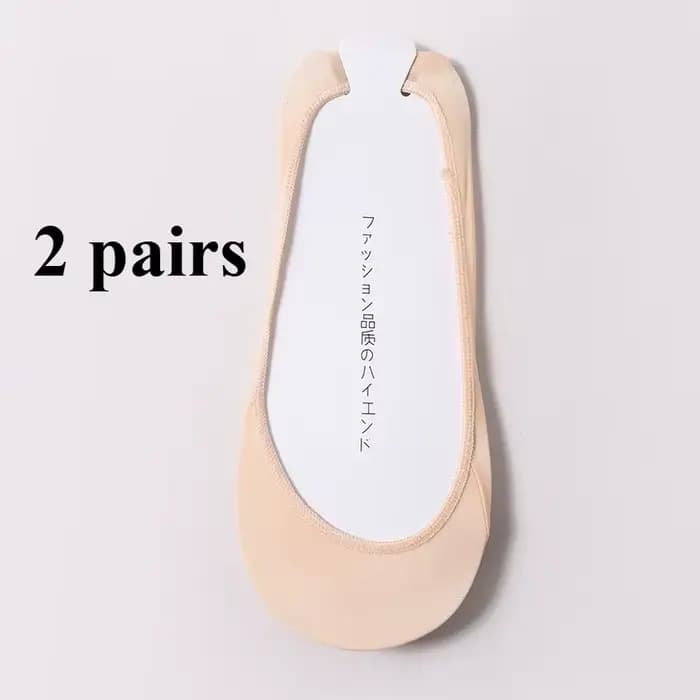 Chaussettes invisibles pour femmes, antidérapantes en silicone, pour chaussures à talons hauts, en s