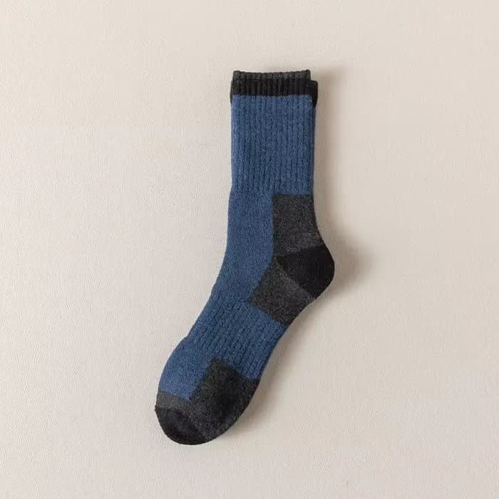 Chaussettes d'hiver en laine mérinos pour hommes et femmes, épaisses, chaudes, évacuant l'humidité,