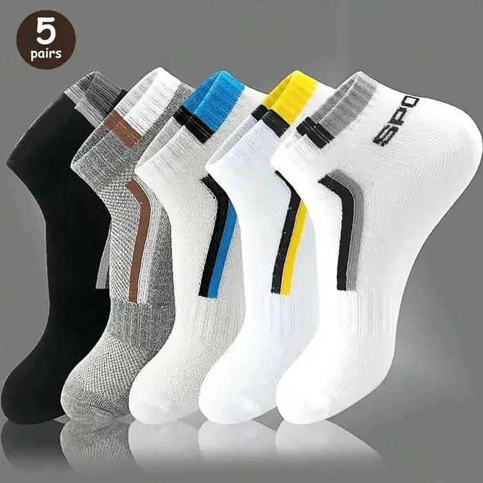 6/12 paires de chaussettes basses colorées pour hommes, mode confortable, automne, classique, noir,