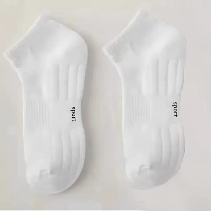 Chaussettes de sport respirantes et absorbant la sueur à fond épais pour hommes avec coussin inférie