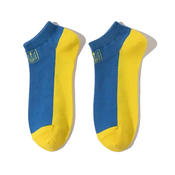 Chaussettes Ukrain Feel Crew pour hommes et femmes, coton Sox, mode décontractée, nouveauté, Ukraine