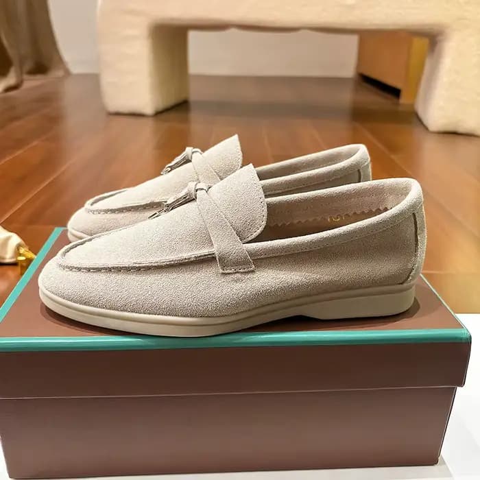 Nouveaux Mocassins en Daim Classiques de Marque LP de Haute Qualité 2026 – Chaussures Décontractées