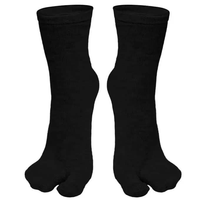 Chaussettes Tabi Parker de style japonais pour hommes et femmes, tongs kimono à deux doigts, chausse