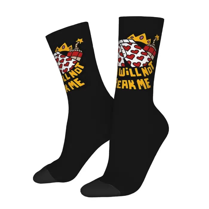 Funny Sock Dungeon Crawler Carl 1 Chaussettes pour hommes avec motif imprimé de qualité vintage, cha