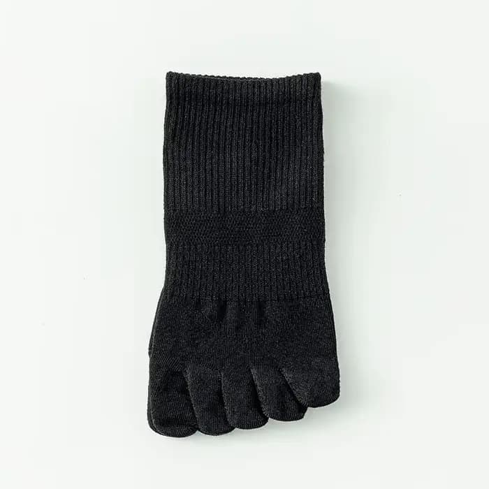 Chaussettes d'Été Fines à Cinq Doigts pour Femme, Fentes en Maille Respirante, Haute artificiel asti