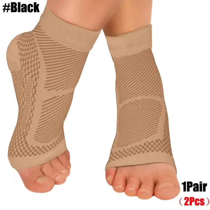 Chaussette de compression pour tendinite d'achille, manchon de rinçage sportif, fasciite plantaire,