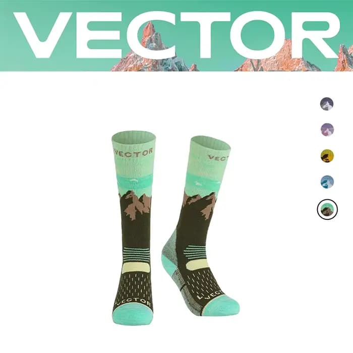 VECTOR chaussettes de Sport professionnelles de haute qualité chaussettes de vélo de route respirant