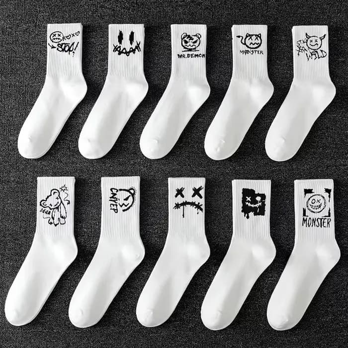 10 paires de chaussettes de sport pour hommes, décontractées, respirantes et polyvalentes. Chaussett