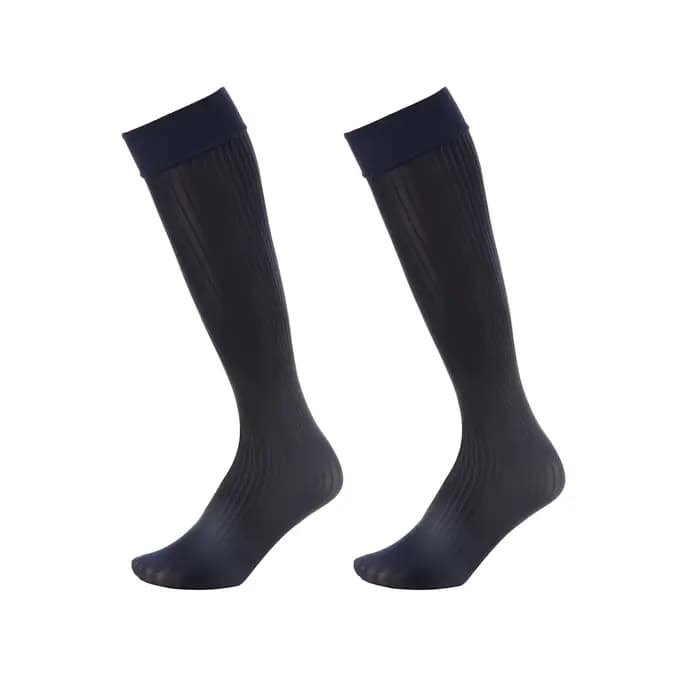 Hommes soyeux cheval huile brillant bas chaussettes en Nylon homme Sexy Ultra-mince transparent long