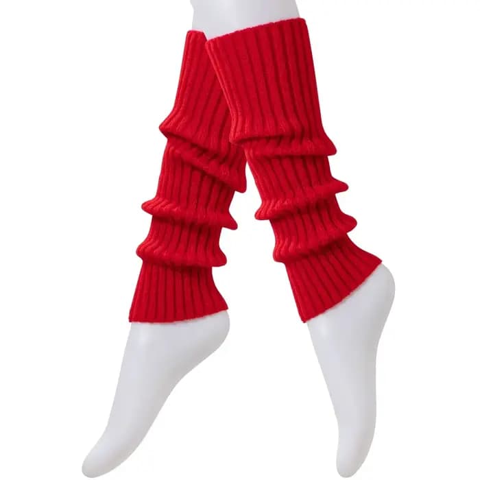 Jambières chaussettes pour femmes 80s mignon Kawaii gros hiver tricot coton jambières cheville chaus