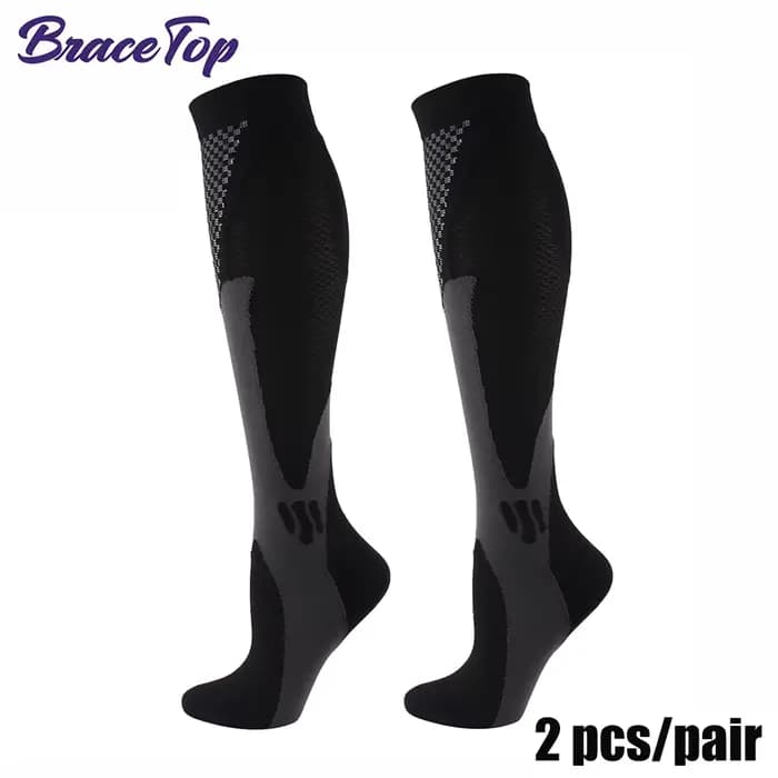 BraceTop 1 paire de bas de Sport Compression chaussettes de Sport de Golf bas d'allaitement médical